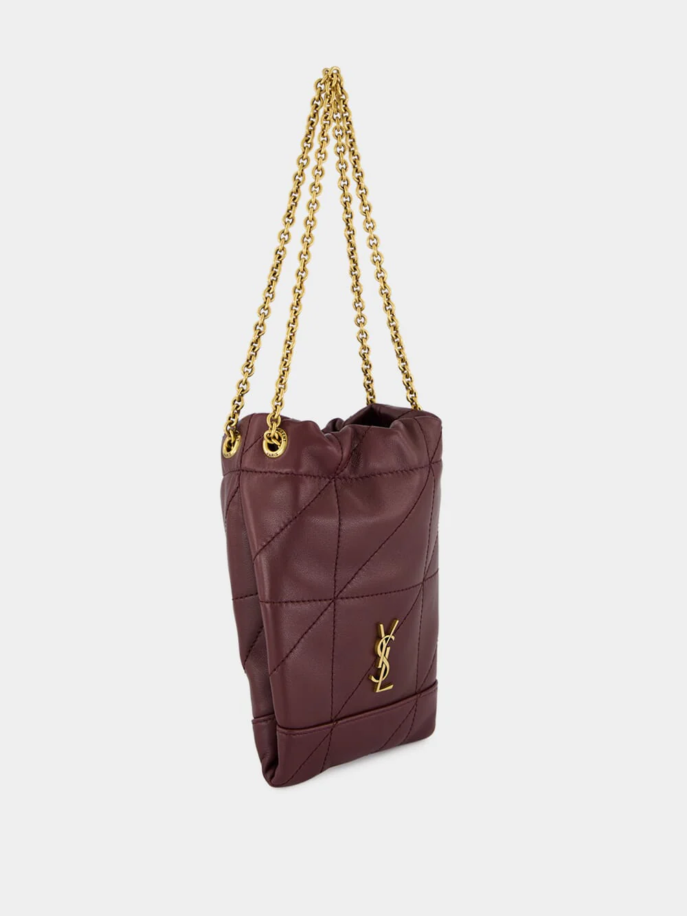 Hot Wine Small Jamie Pouch in Lambskin - Image 2
