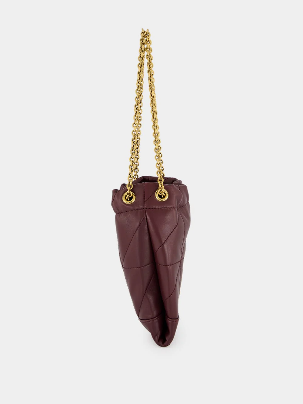 Hot Wine Small Jamie Pouch in Lambskin - Image 3