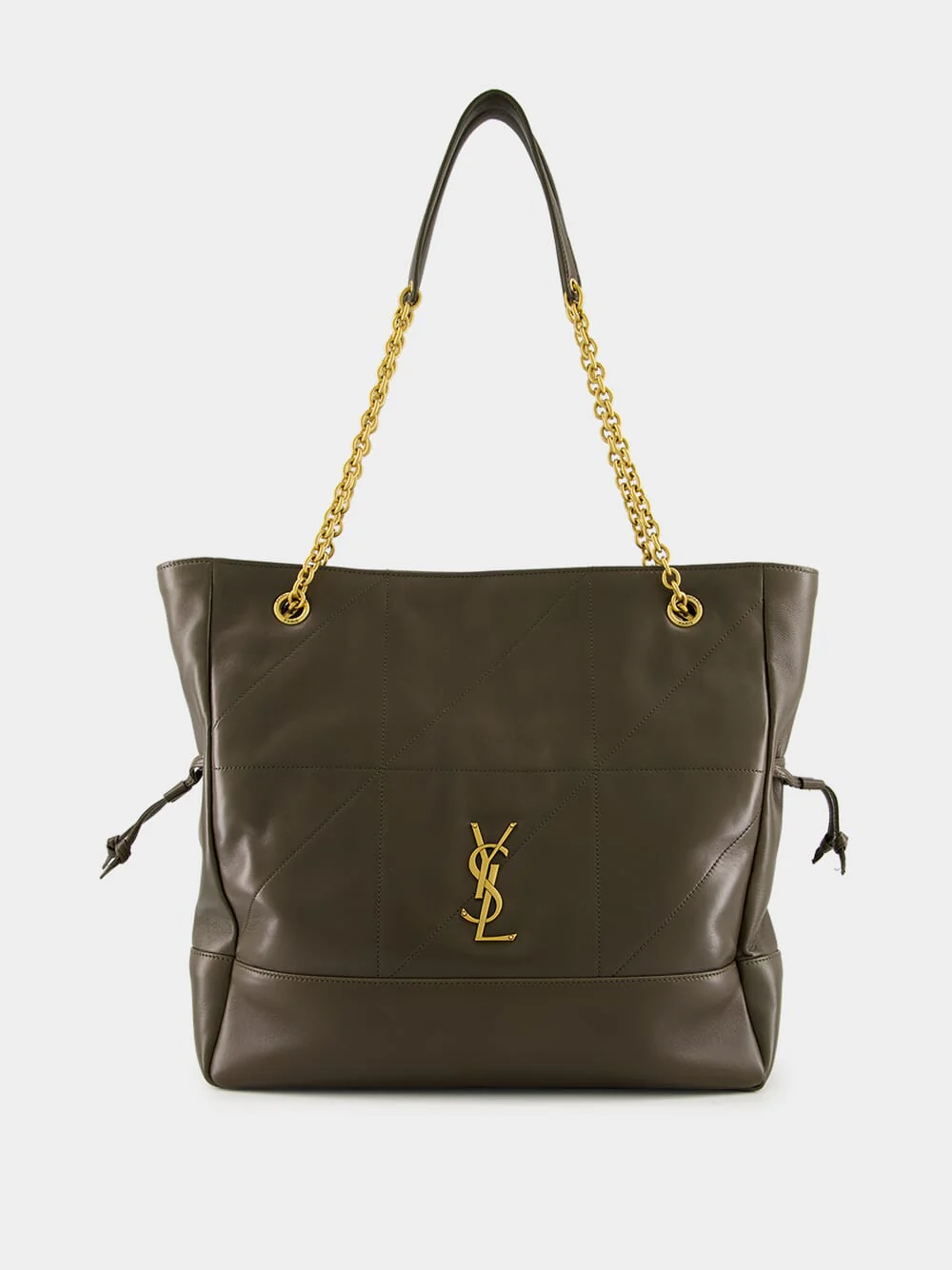 Jamie Shopping Bag in Light Musk Lambskin - Image 3