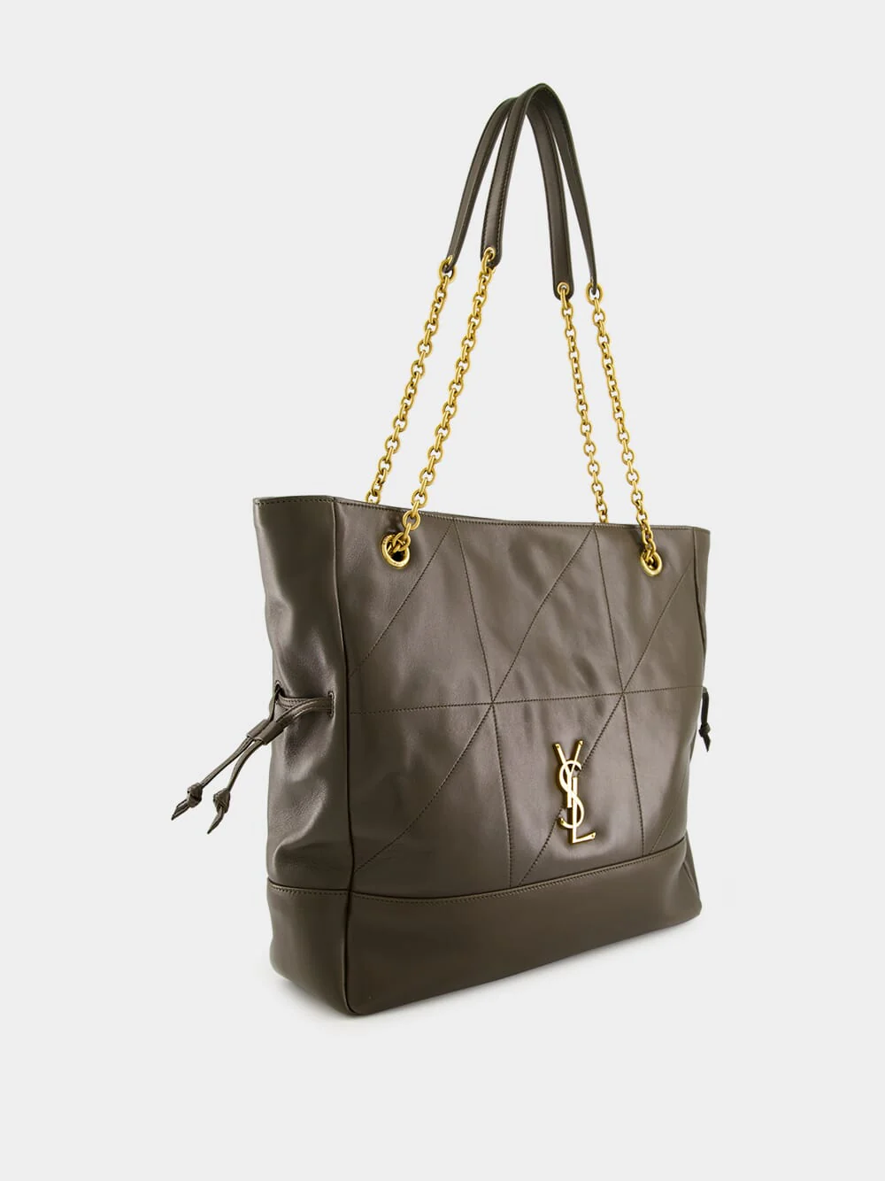 Jamie Shopping Bag in Light Musk Lambskin - Image 4