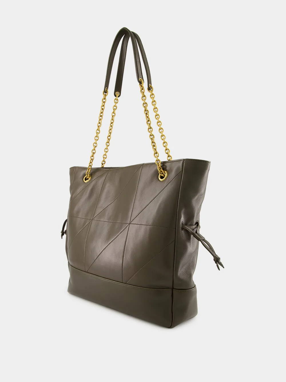 Jamie Shopping Bag in Light Musk Lambskin - Image 6
