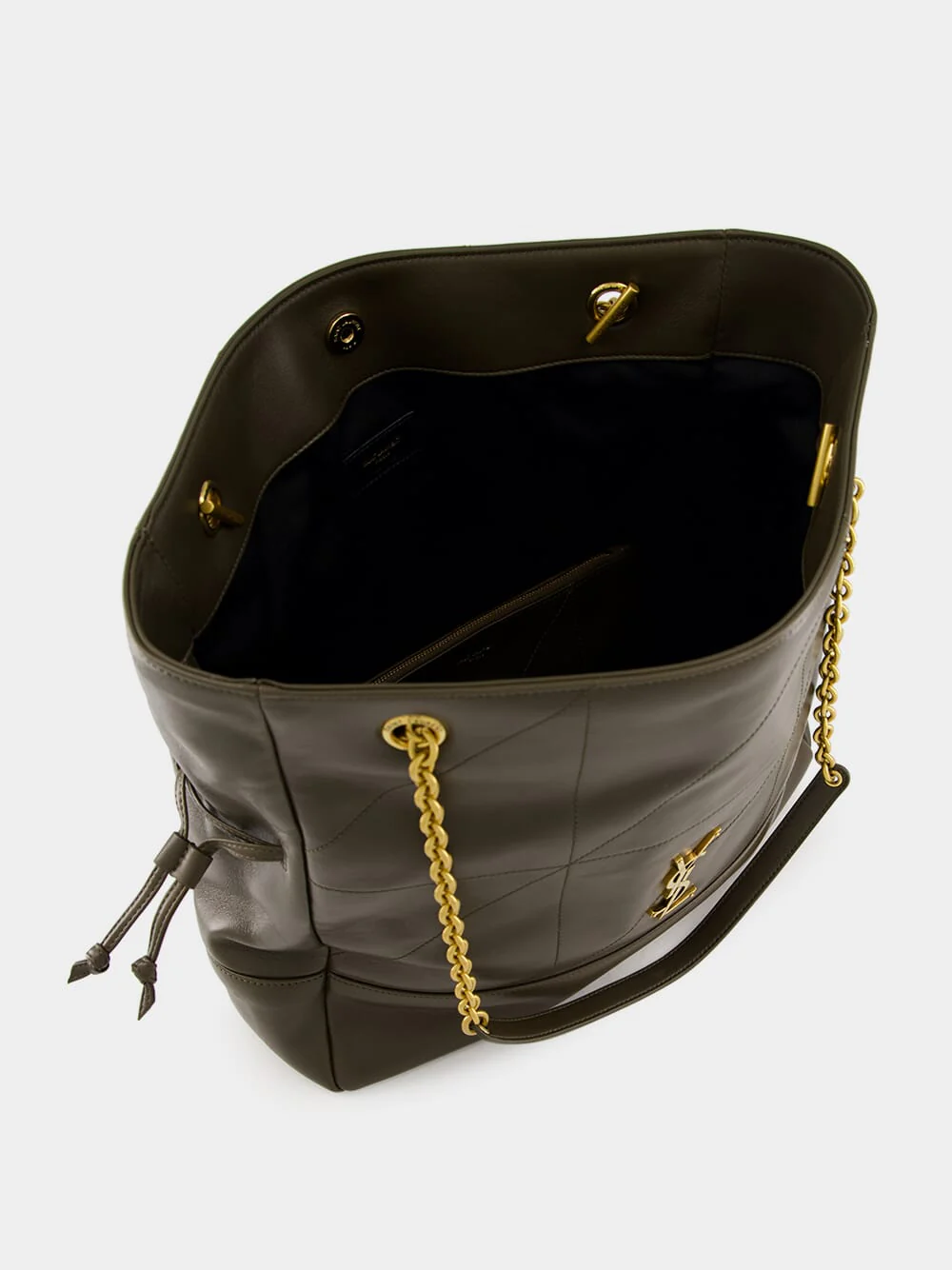 Jamie Shopping Bag in Light Musk Lambskin - Image 7