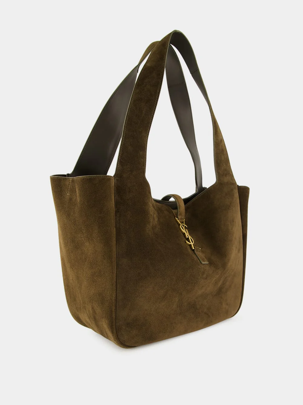 Le 5 à 7 Bea Tote in Light Musk Suede - Image 3