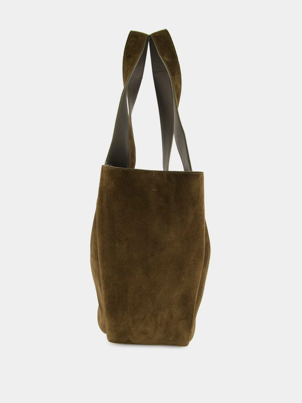 Le 5 à 7 Bea Tote in Light Musk Suede - Image 4