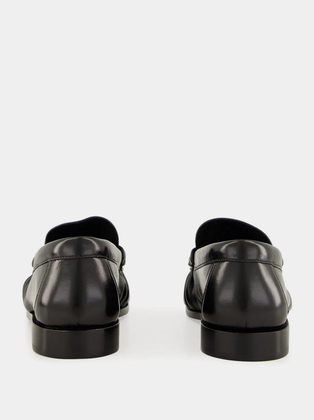 Le Loafer in Black Shiny Lambskin Leather - Image 5