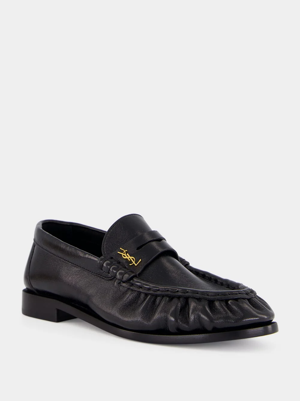 Le Loafer in Black Shiny Leather - Image 2