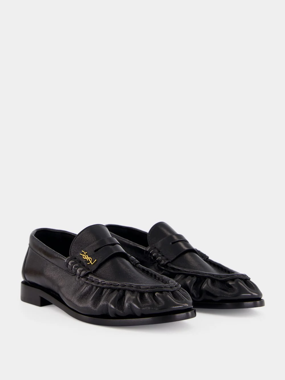 Le Loafer in Black Shiny Leather - Image 3