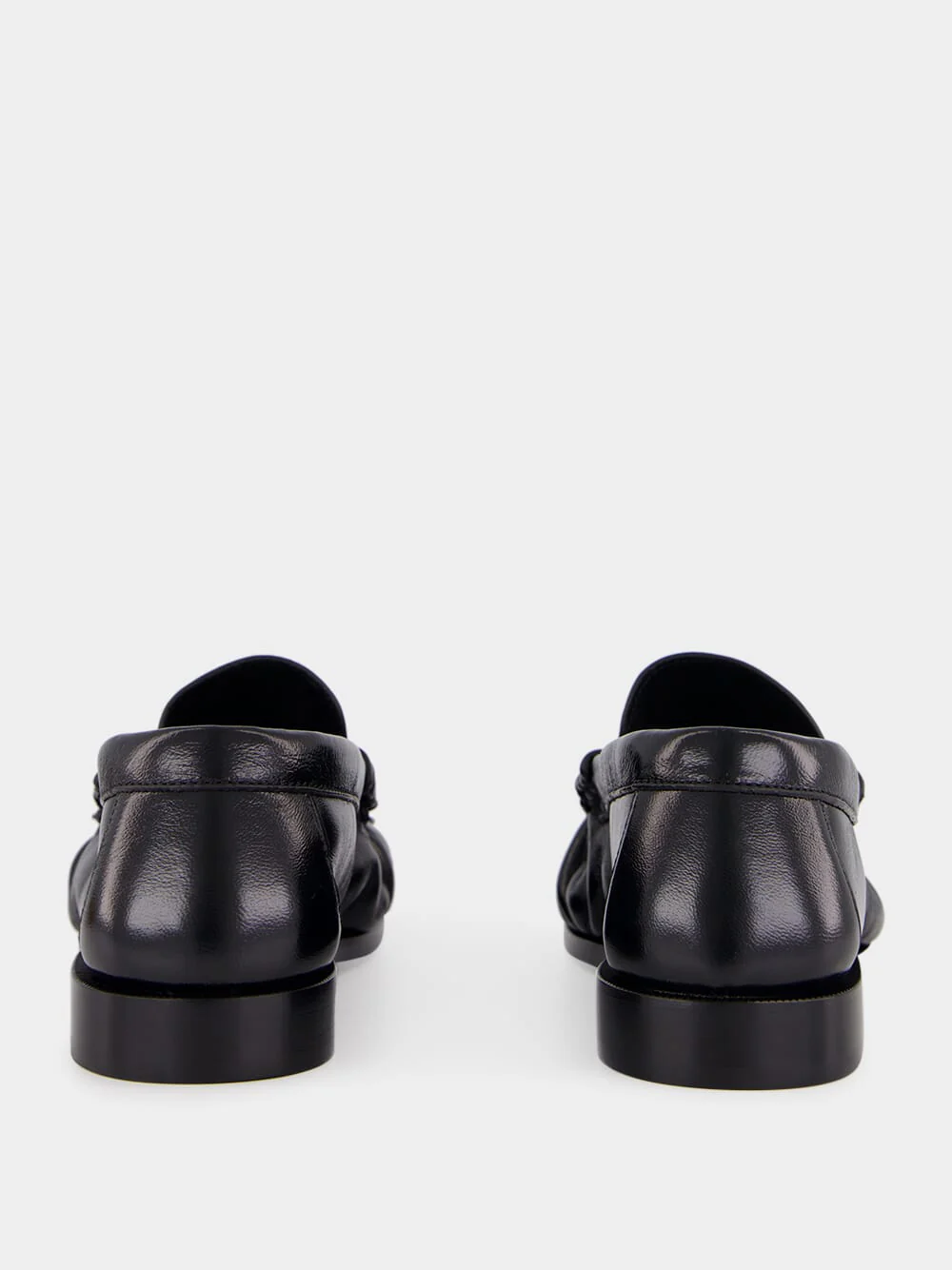 Le Loafer in Black Shiny Leather - Image 5