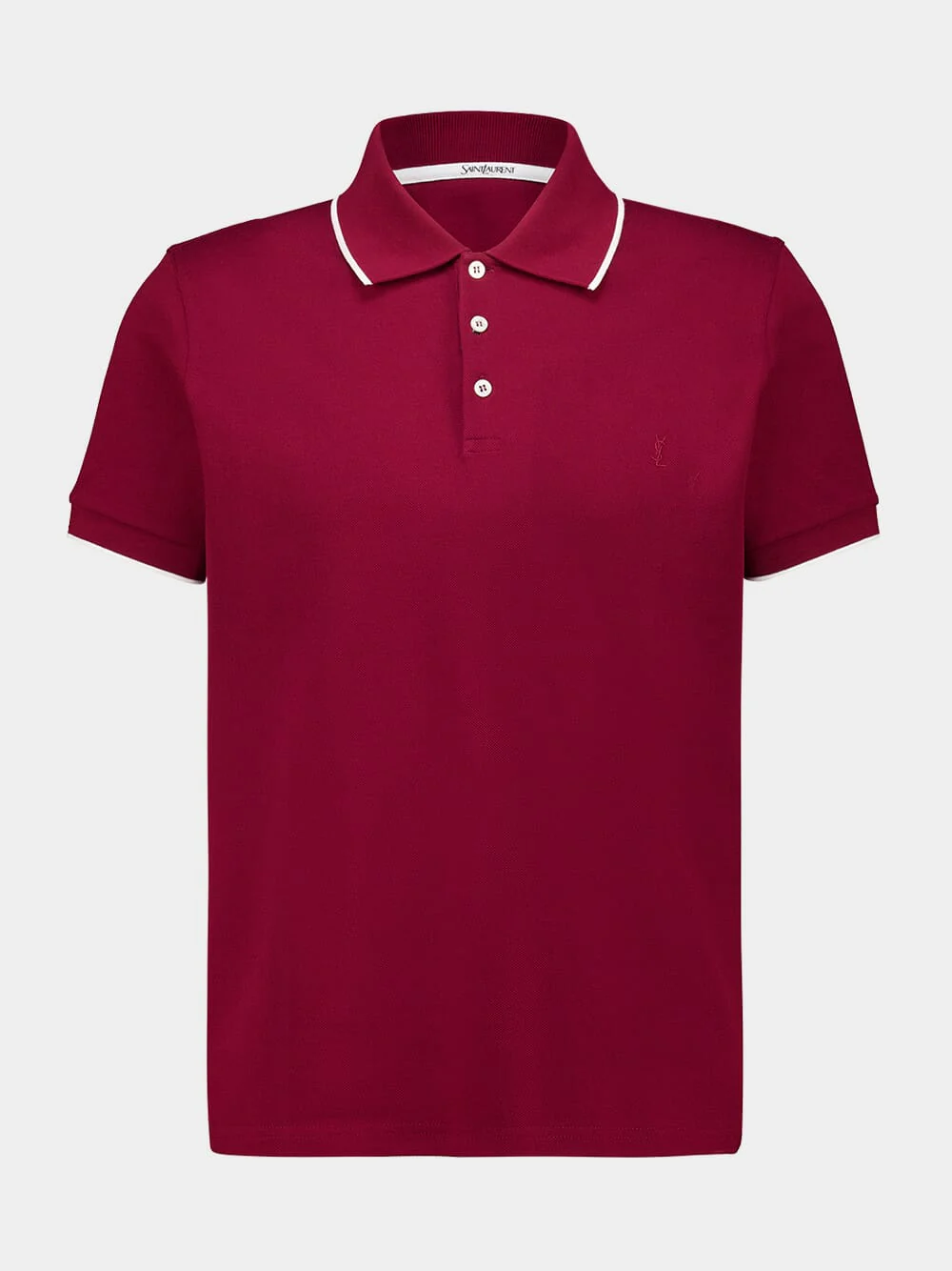 Bordeaux Cassandre Cotton Piqué Polo