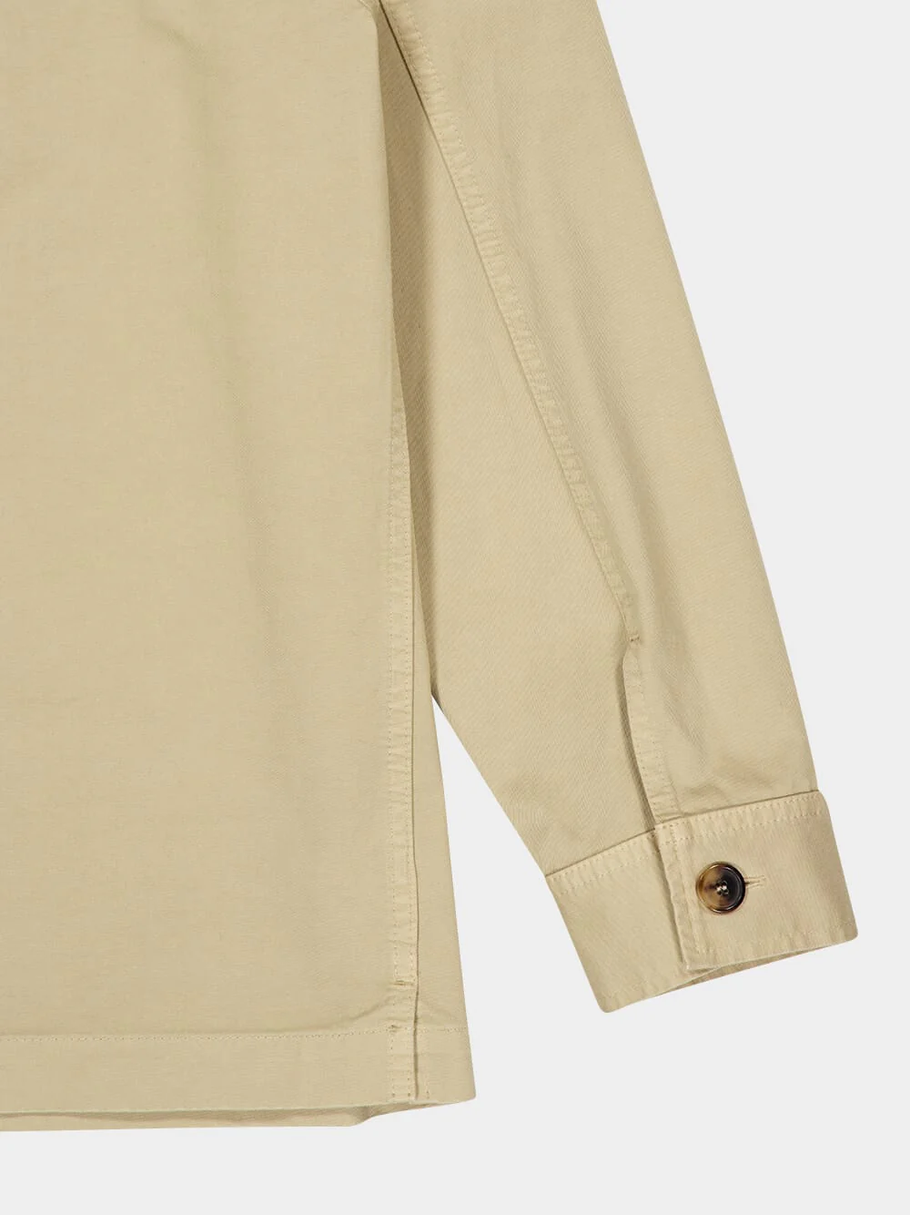 Royal Beige Cassandre Cotton Gabardine Overshirt - Image 5