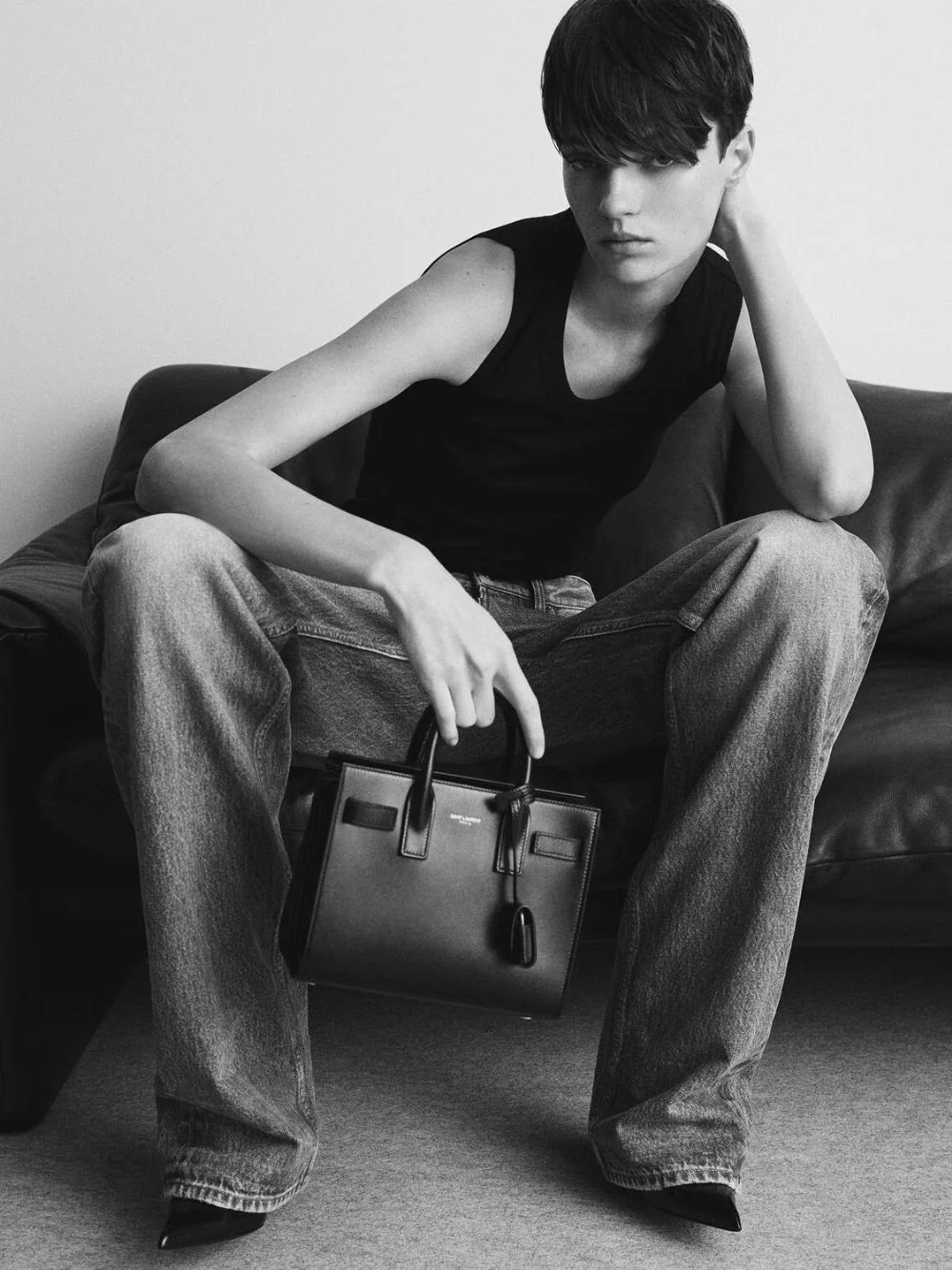 Sac de Jour in Fox Brown Smooth Leather - Image 2