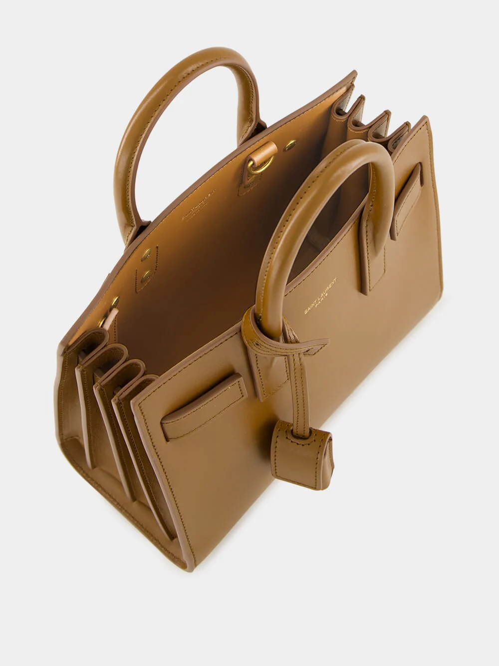 Sac de Jour in Fox Brown Smooth Leather - Image 8