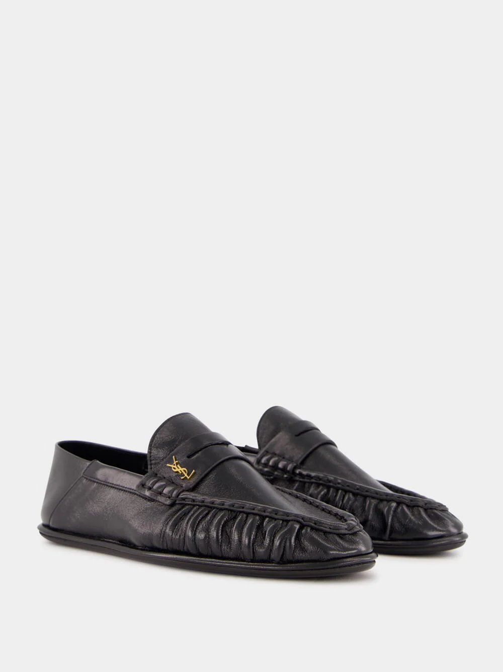 Black Le Loafer Penny Slippers - Image 3
