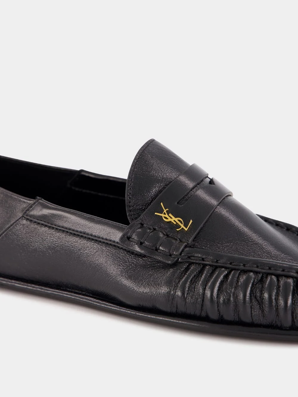 Black Le Loafer Penny Slippers - Image 6
