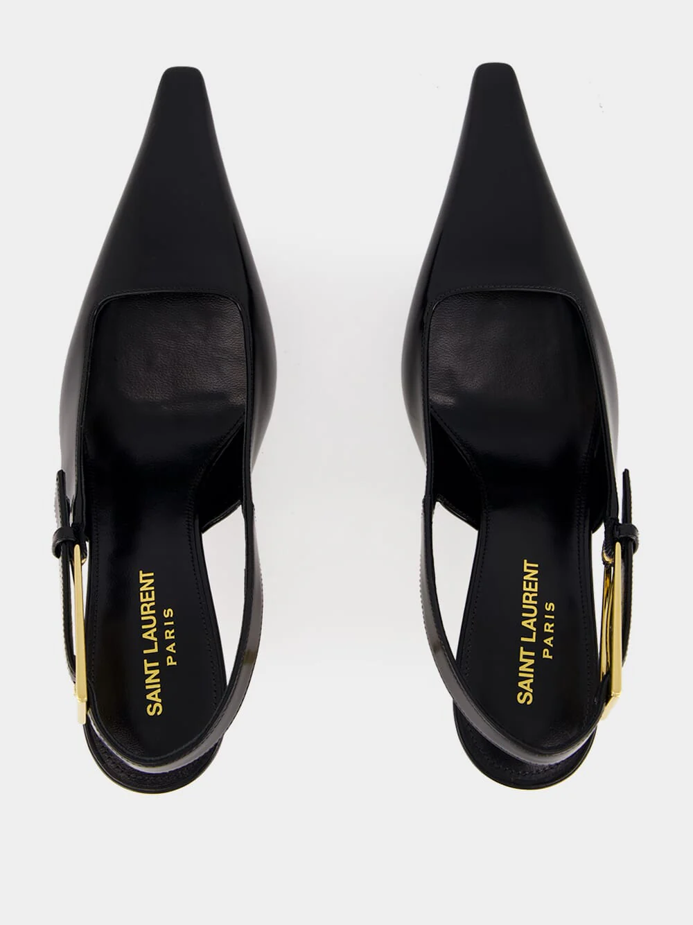 Black Lee Slingback Pumps - Image 4