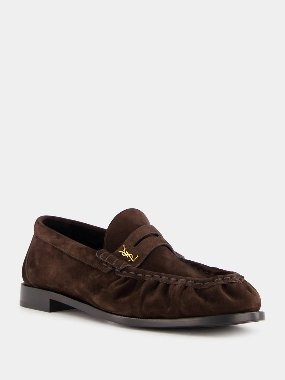Dark Chocolate Le Loafer Penny Slippers - Image 2