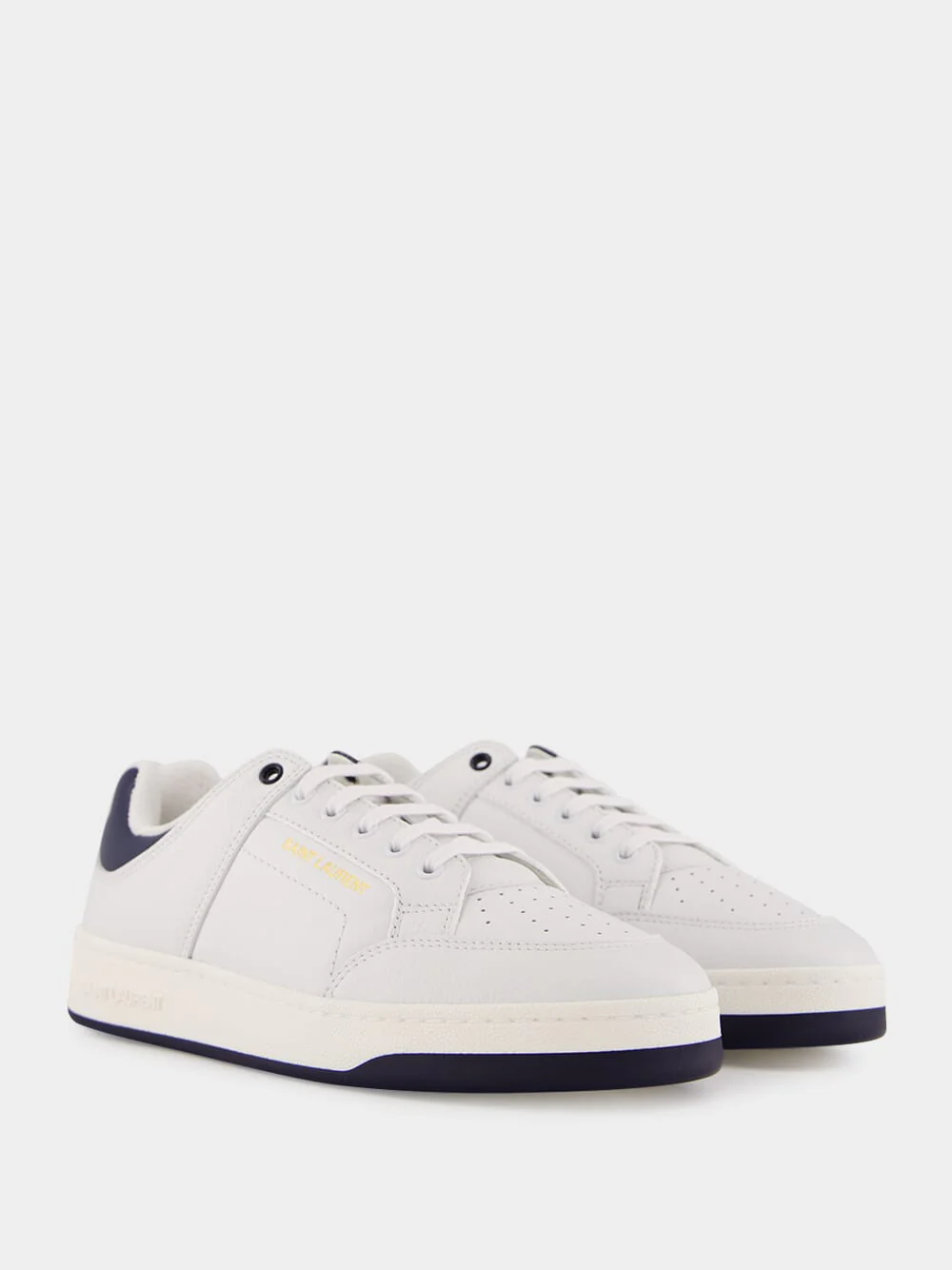 White SL/61 Lace-Up Sneakers - Image 3