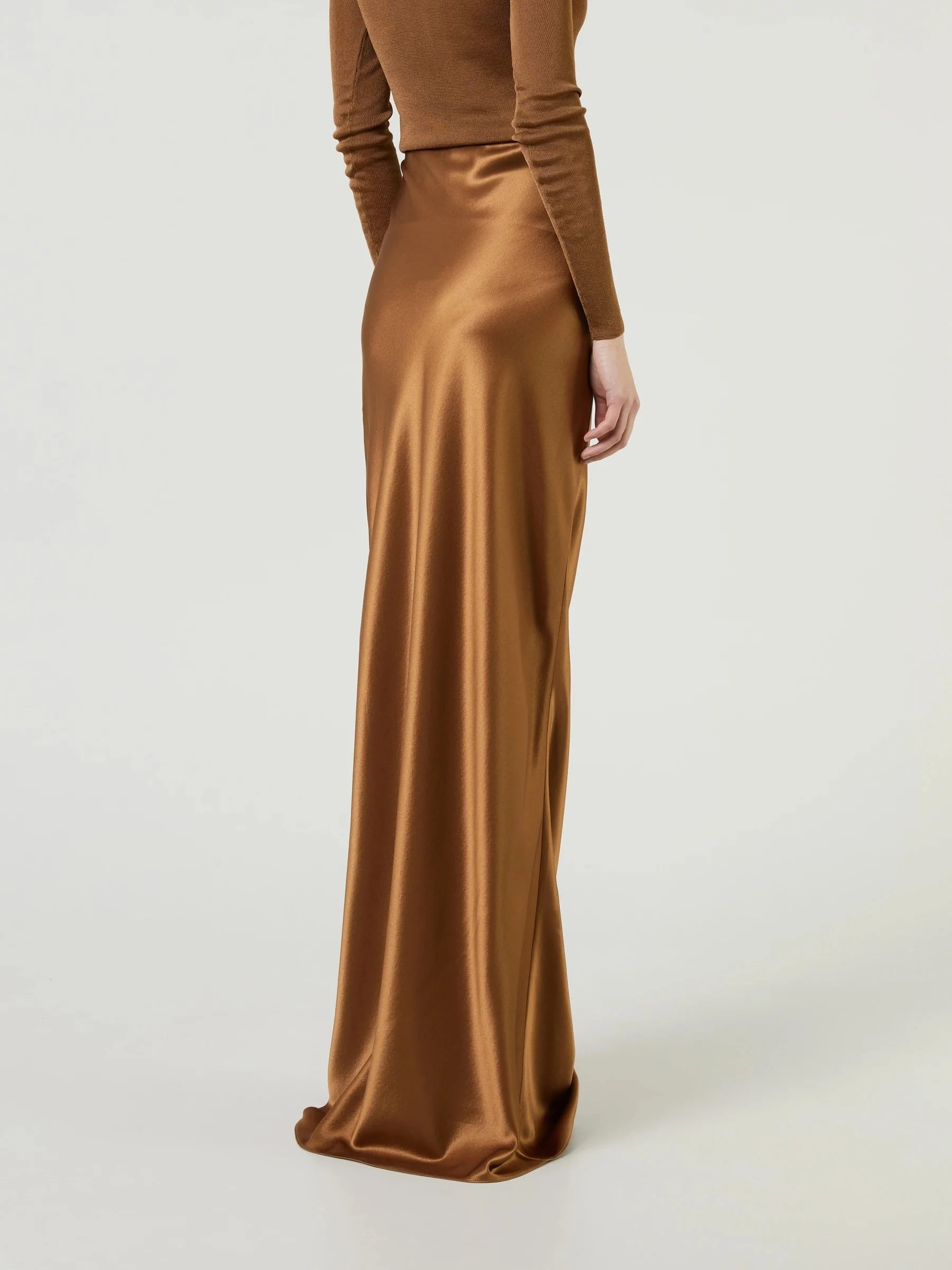 Silk Satin Slip Skirt - Image 5
