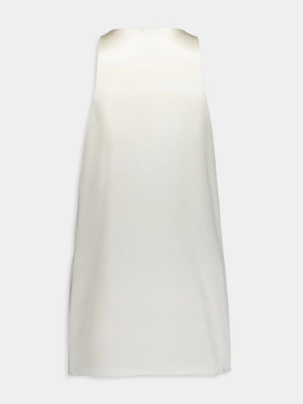 Silk Satin Crepe Tank Top - Image 5