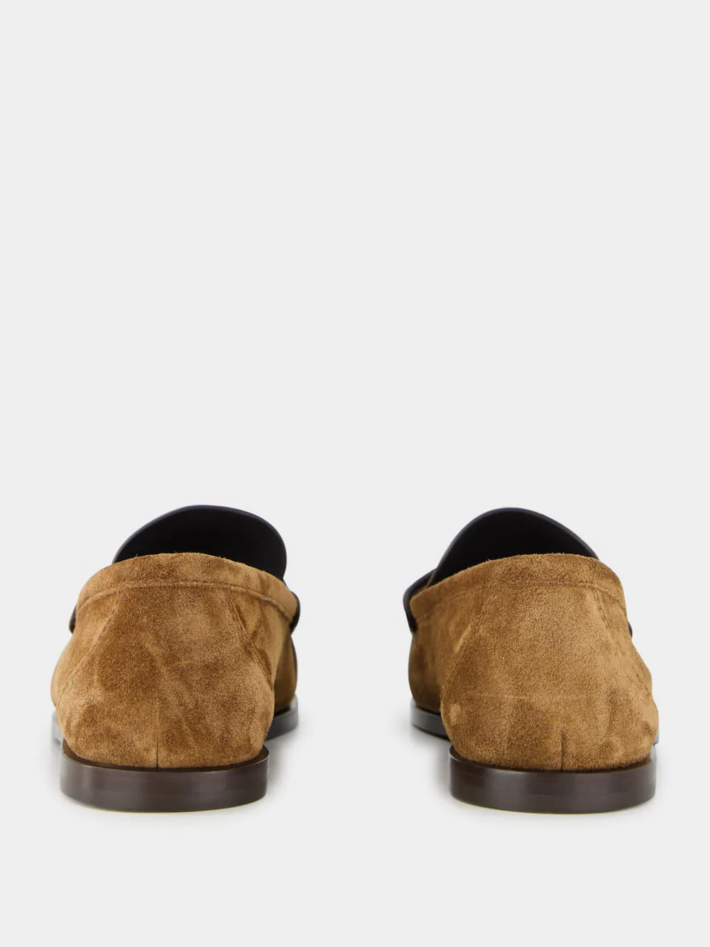 Snuff Brown Loafers in Suede - Image 5