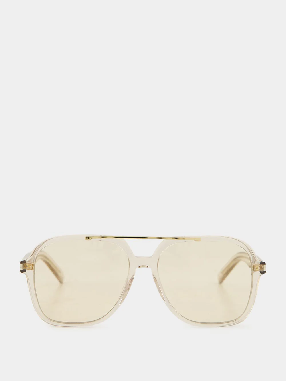 Sunglasses SL 545 in Transparent Cream and Light Gold