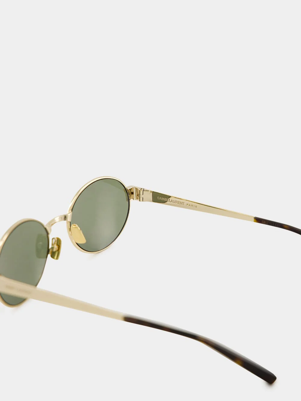 Sunglasses SL 692 in Light Gold and Green - Image 3