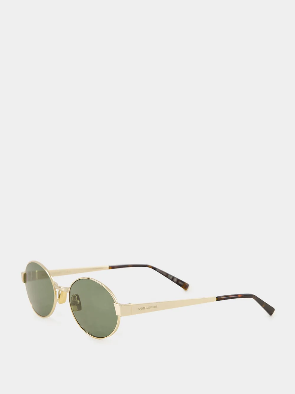Sunglasses SL 692 in Light Gold and Green - Image 4