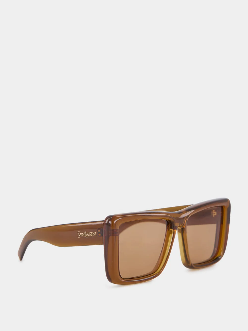 Transparent Cognac SL 900 Howl Square Sunglasses - Image 2