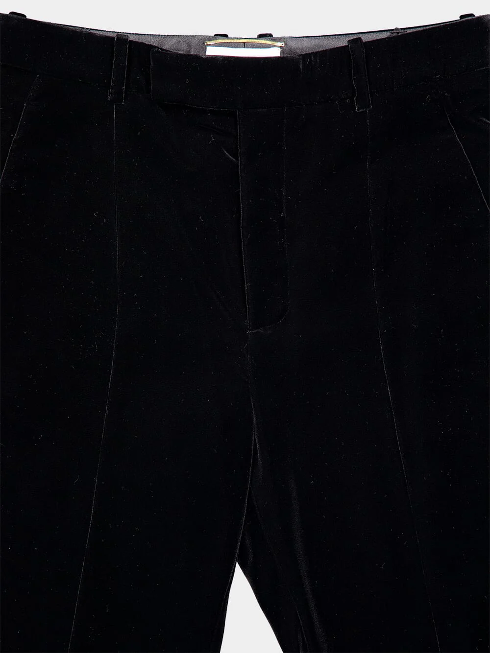 Velvet flared trousers - Image 10