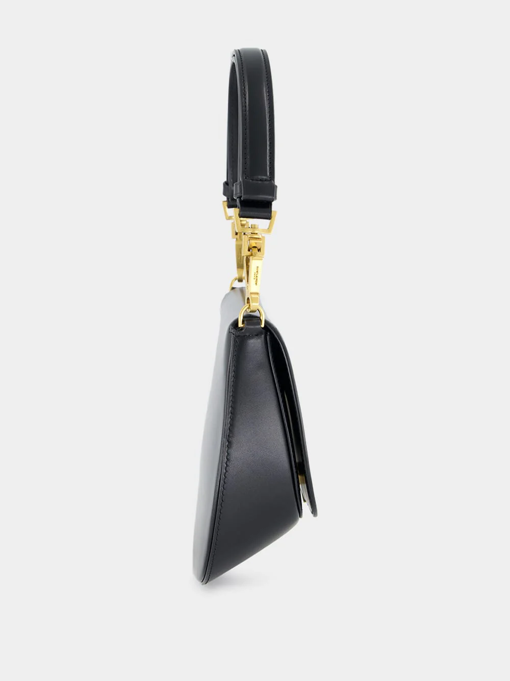 Voltaire Top Handle Bag in Black Box Leather - Image 5