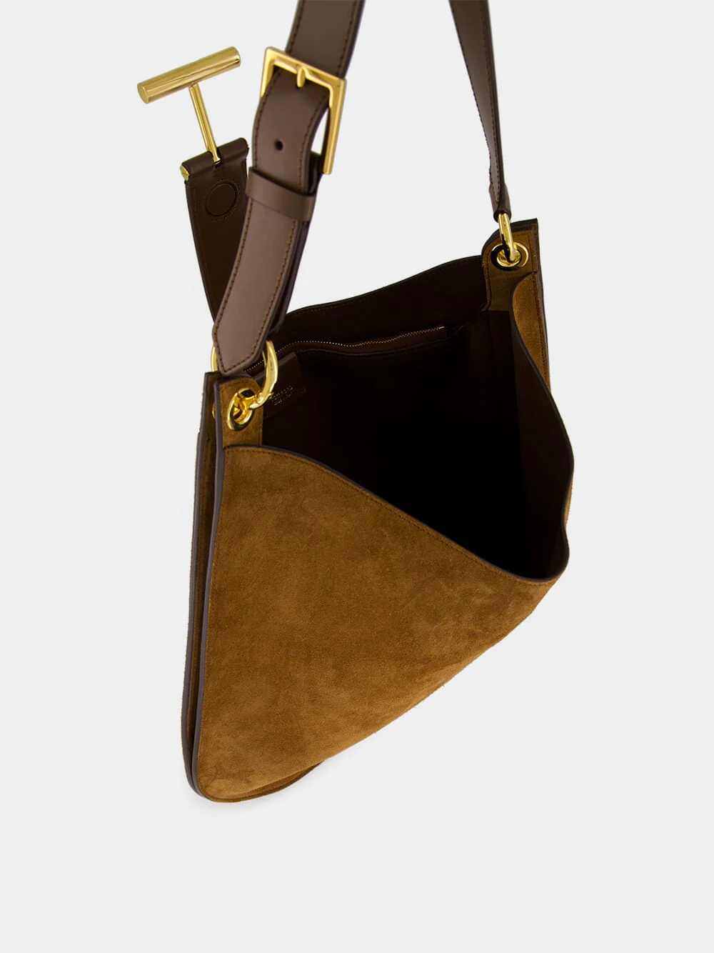 Whisky Suede Tara Large Crossbody - Image 5