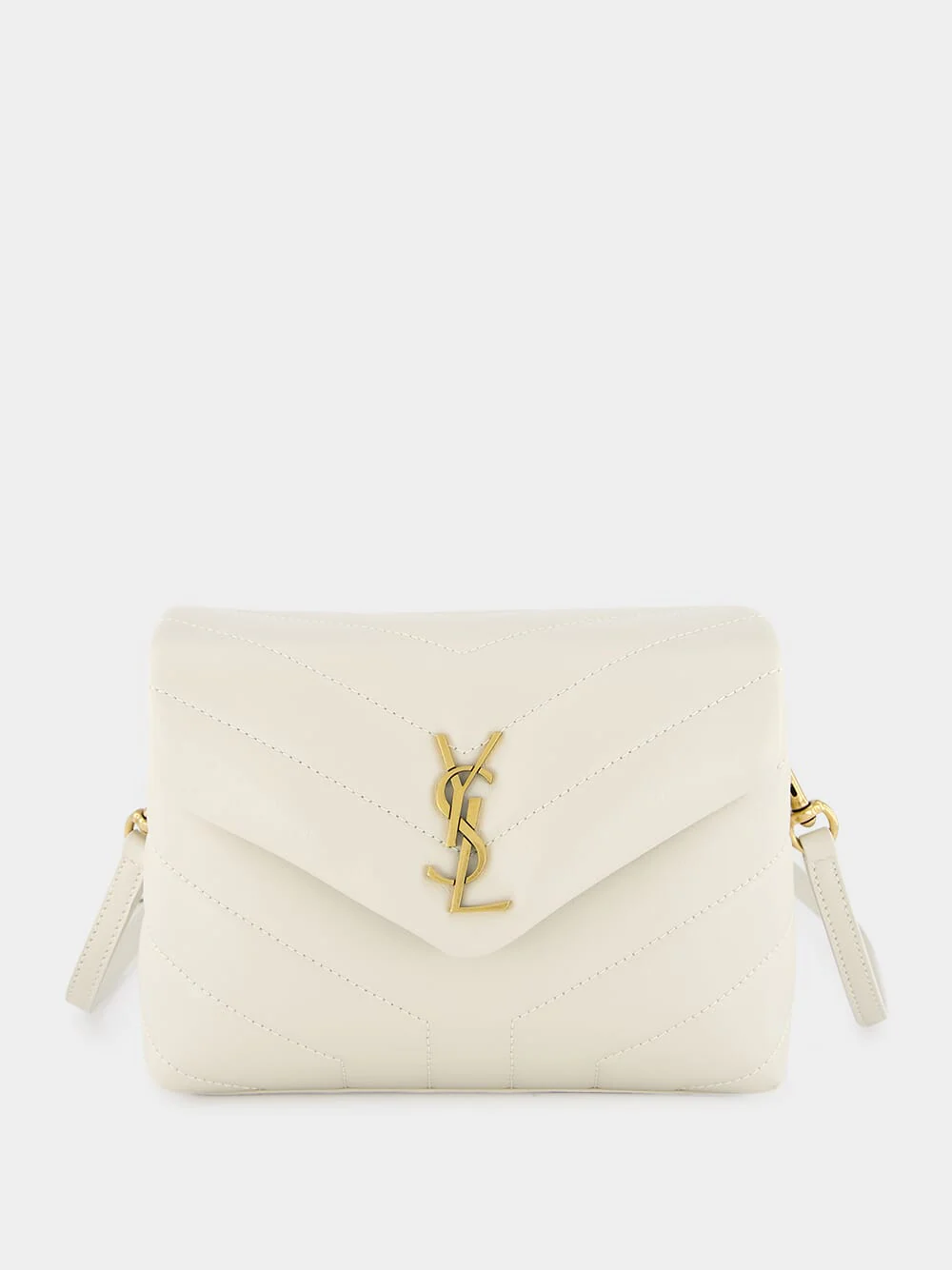 White Loulou Toy Crossbody Bag