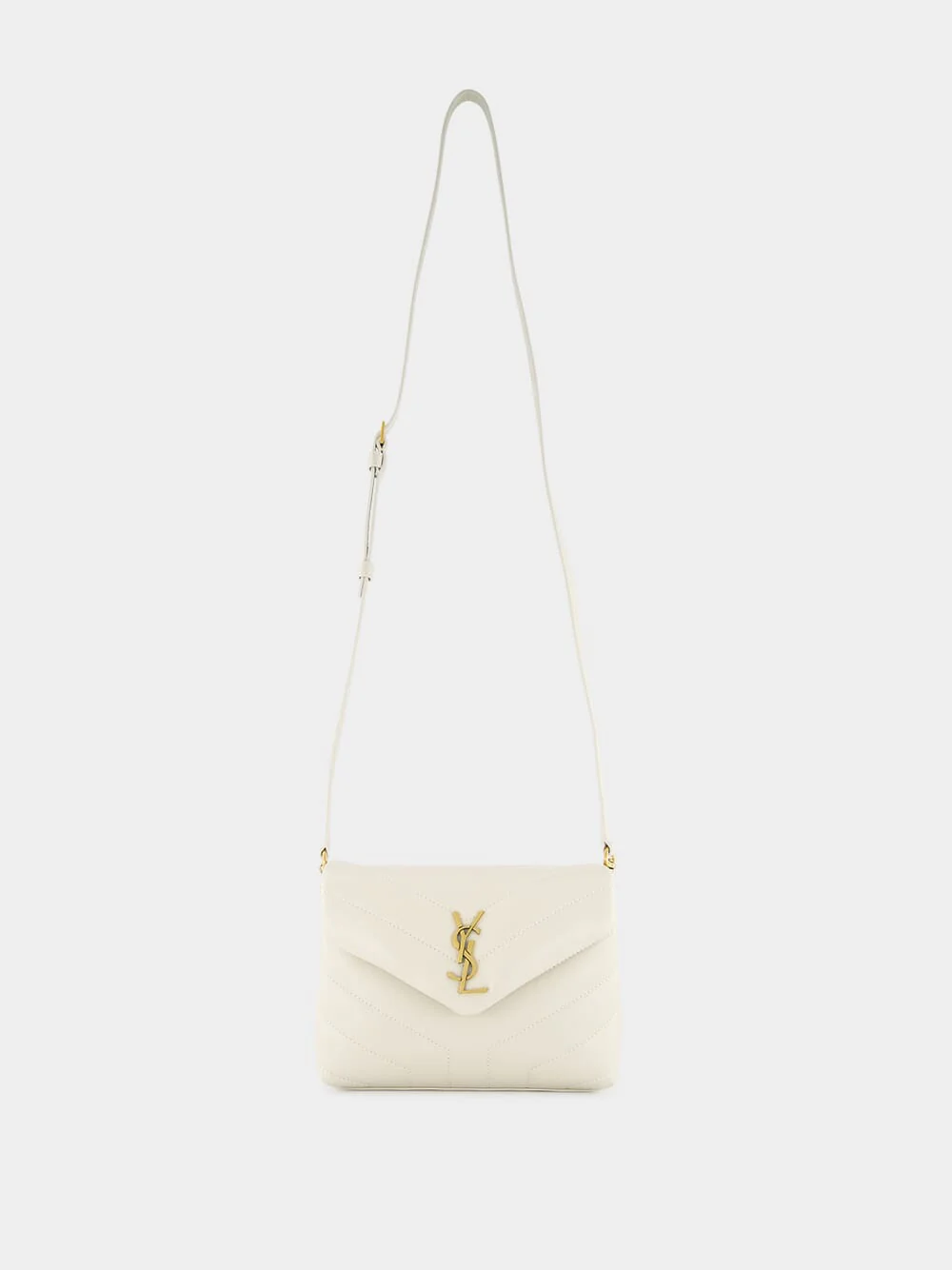White Loulou Toy Crossbody Bag - Image 2