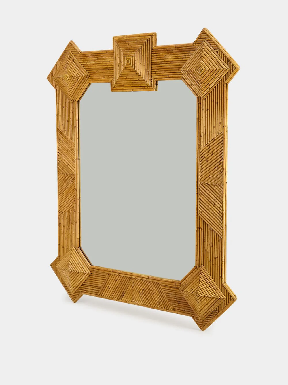 Cleo Rattan Mirror - Image 2