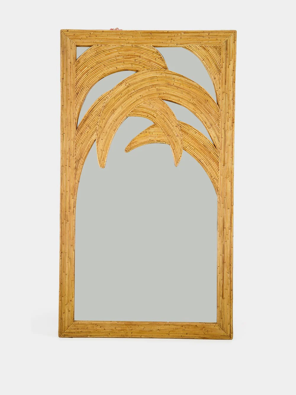 Coco Left Rattan Mirror