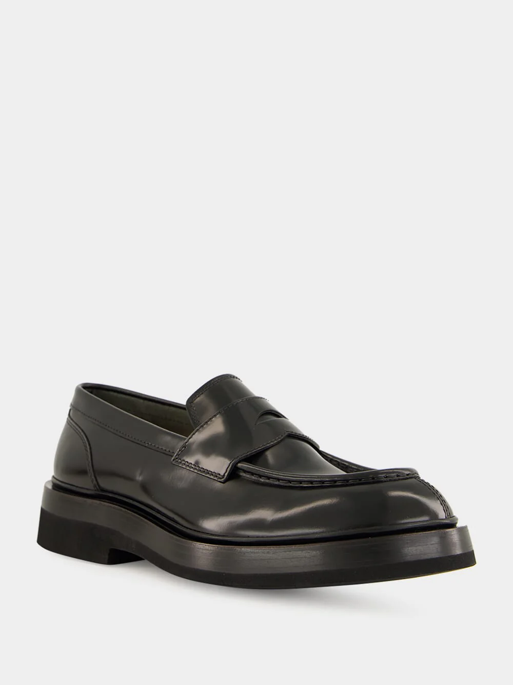 Black Penny Gunder Loafers - Image 2