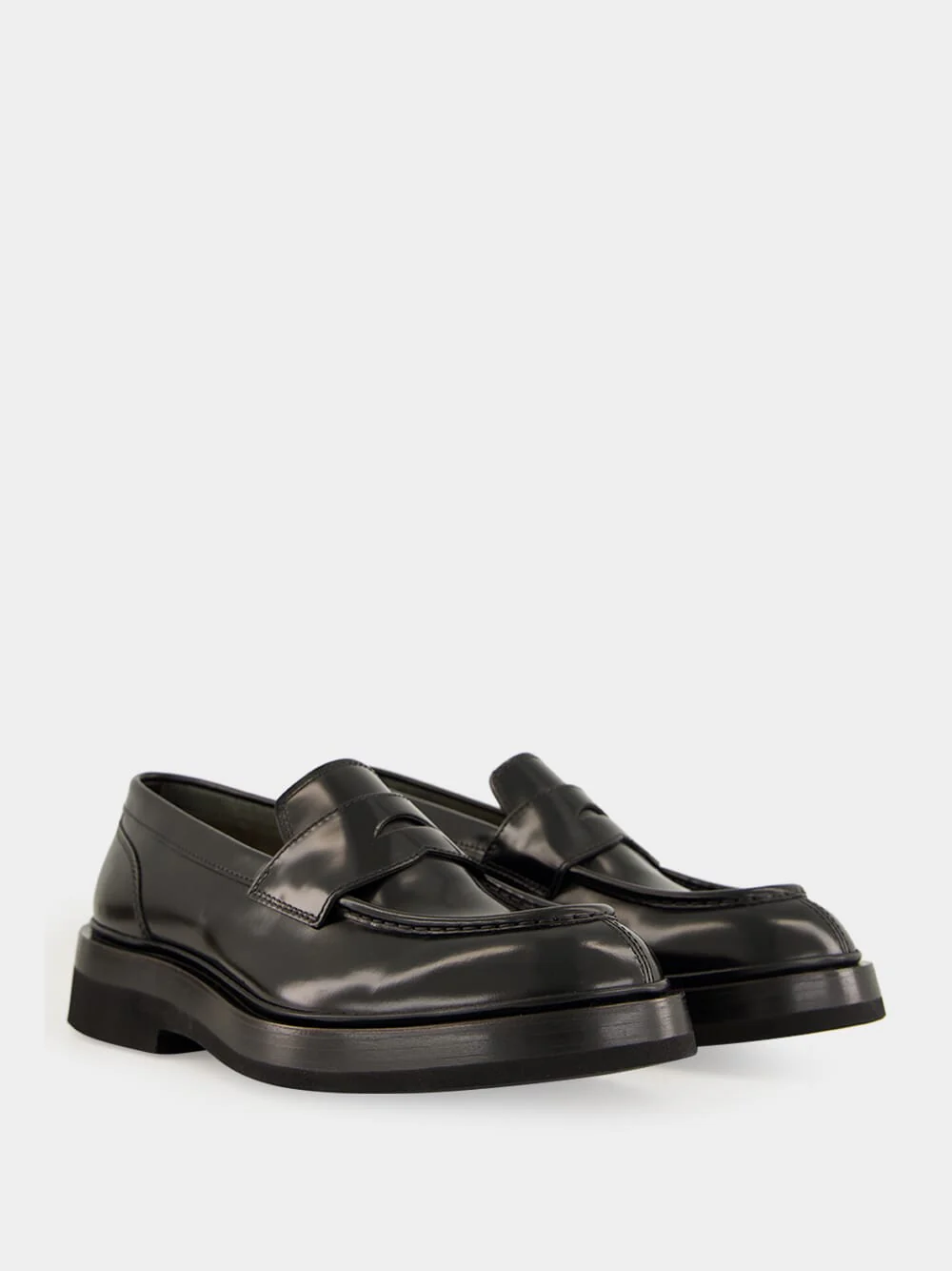Black Penny Gunder Loafers - Image 3