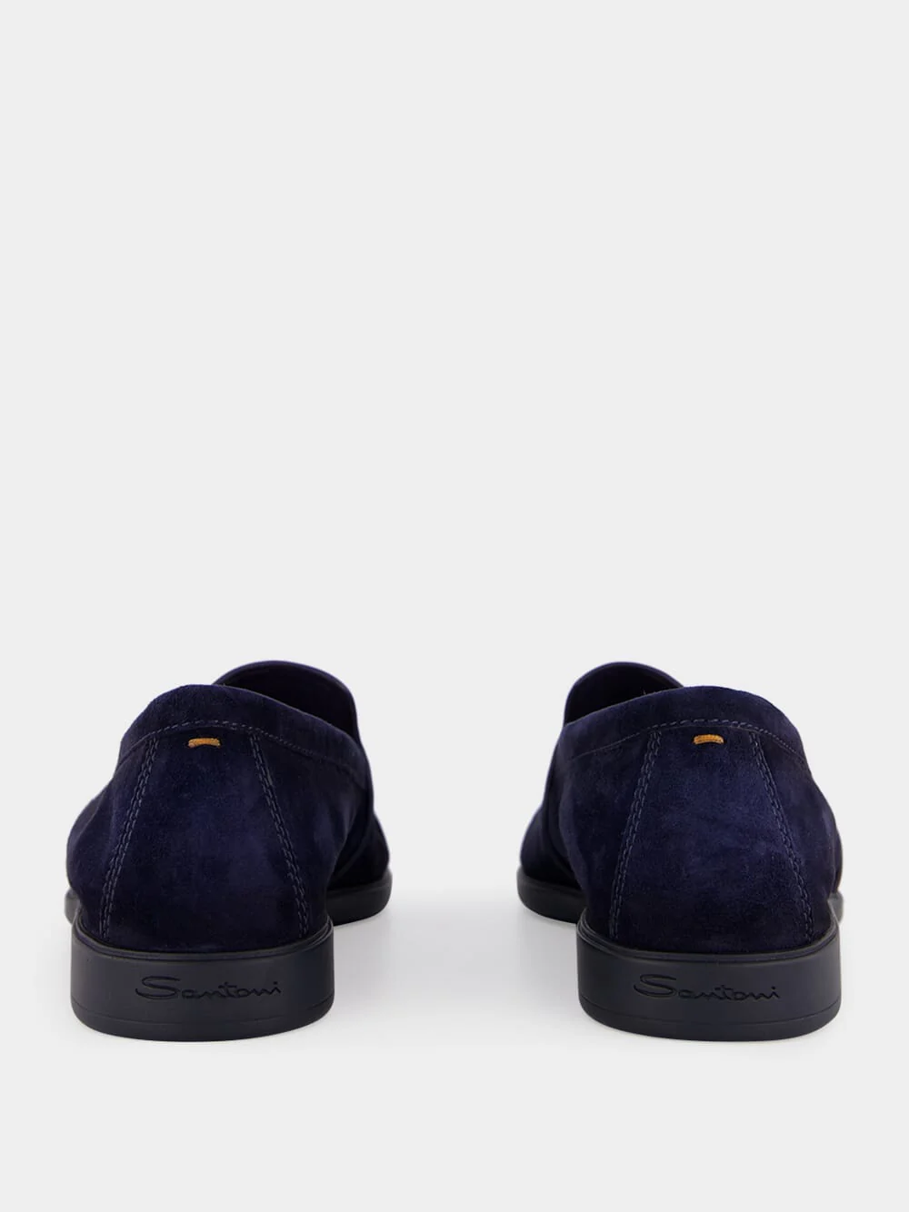 Blue Suede Calf Leather Loafers - Image 5