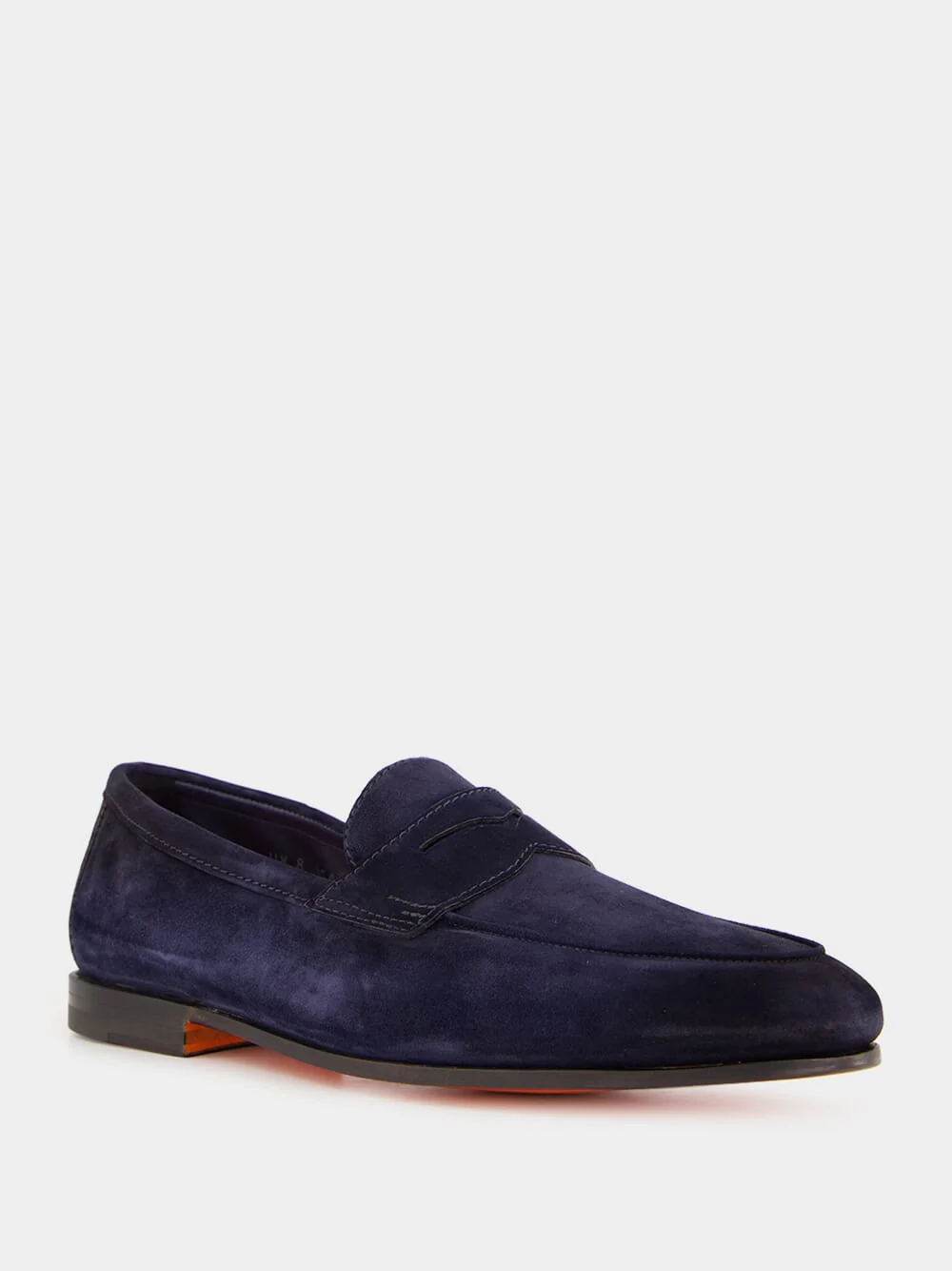 Blue Suede Penny Carlos Loafers - Image 2