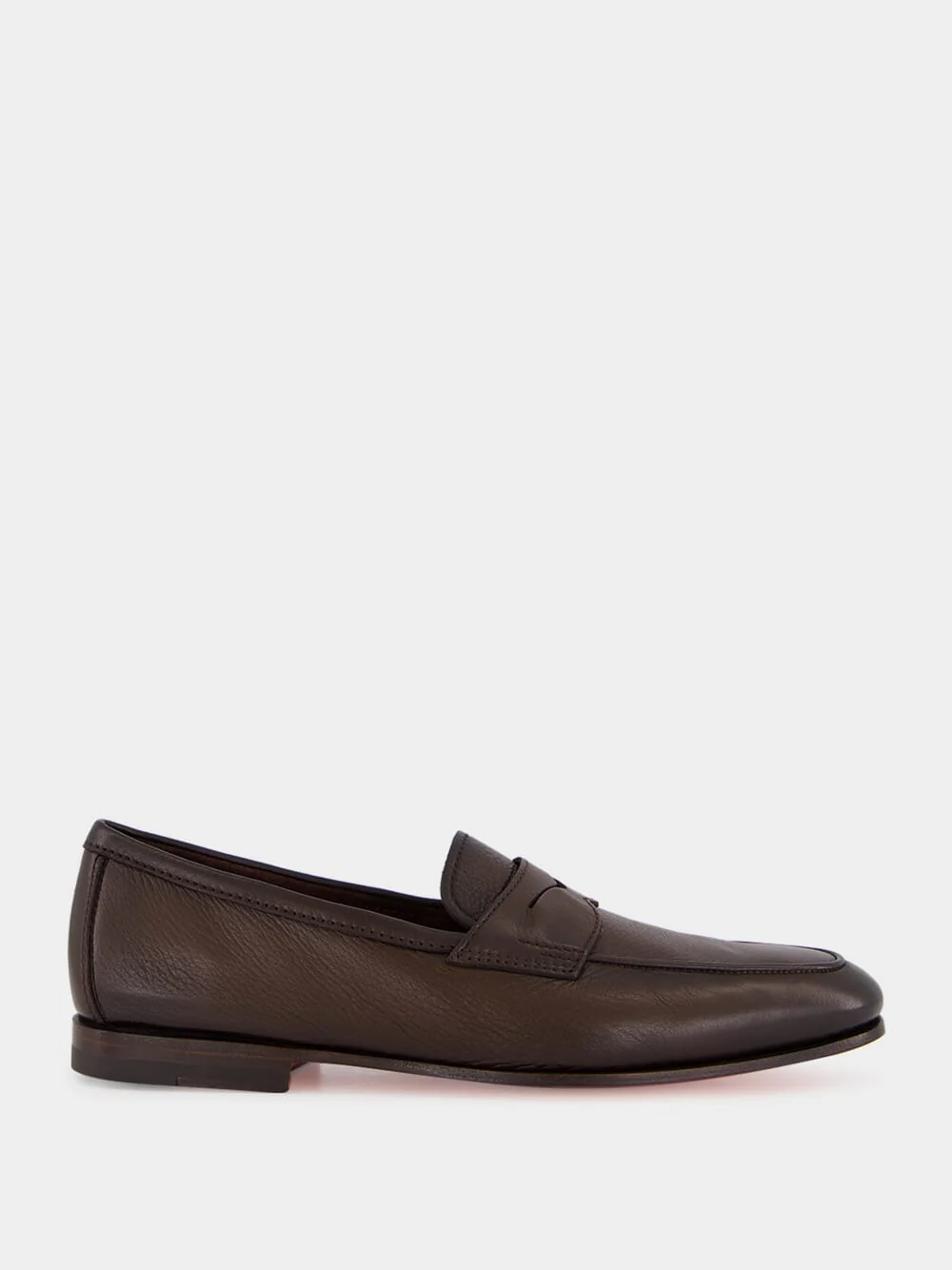 Brown Calf Leather Carlo Loafers