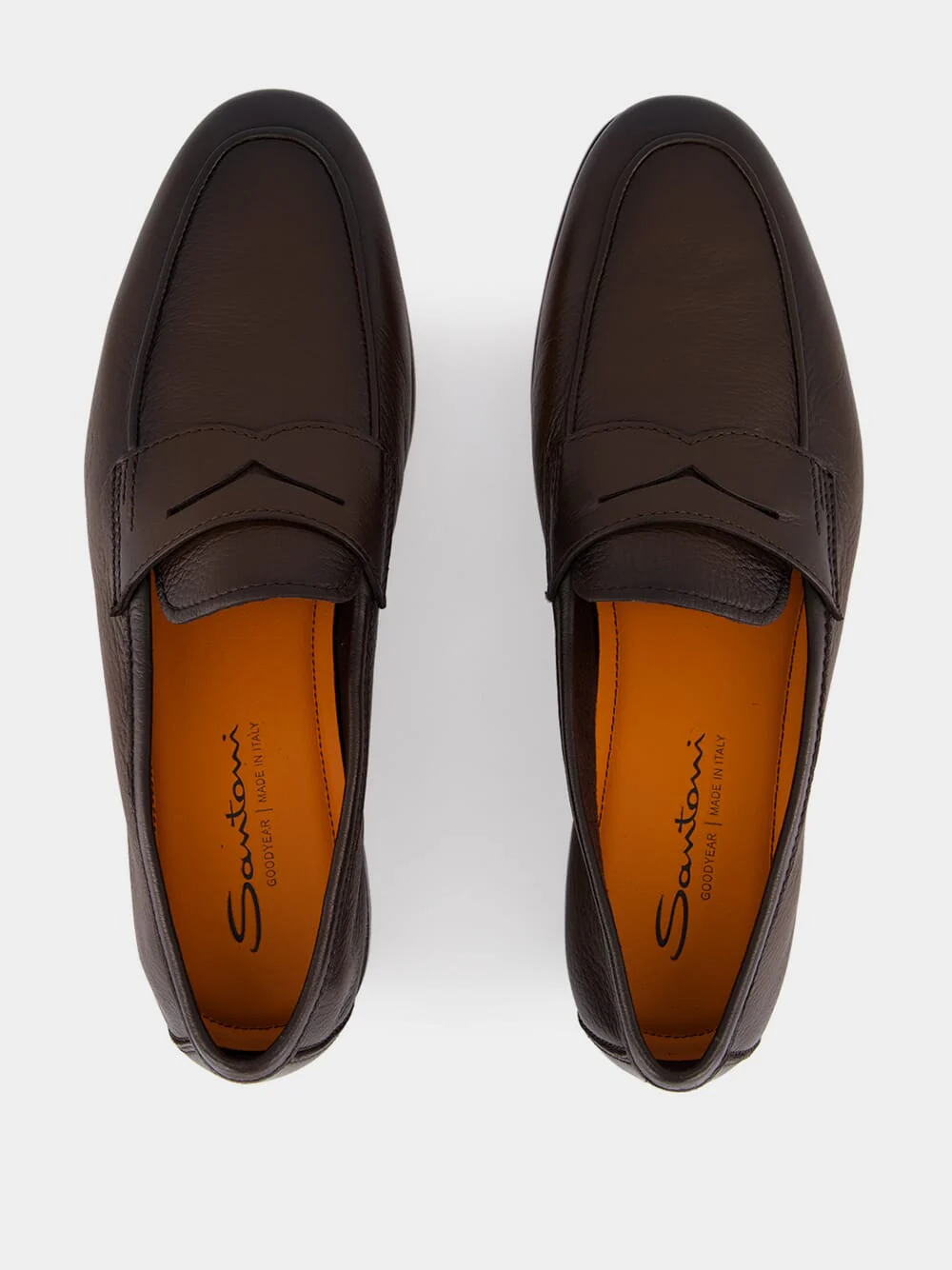 Brown Calf Leather Carlo Loafers - Image 4
