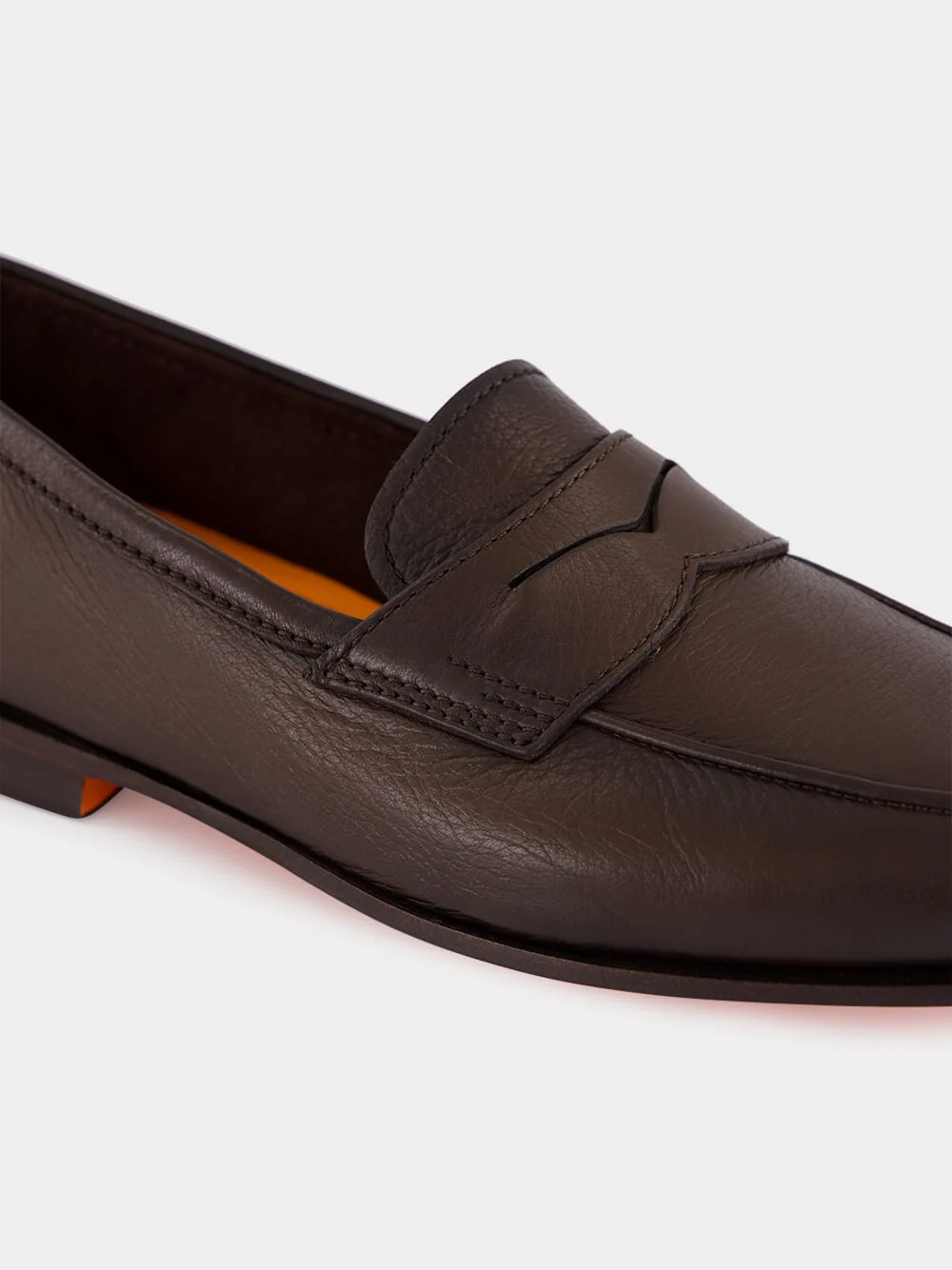 Brown Calf Leather Carlo Loafers - Image 7