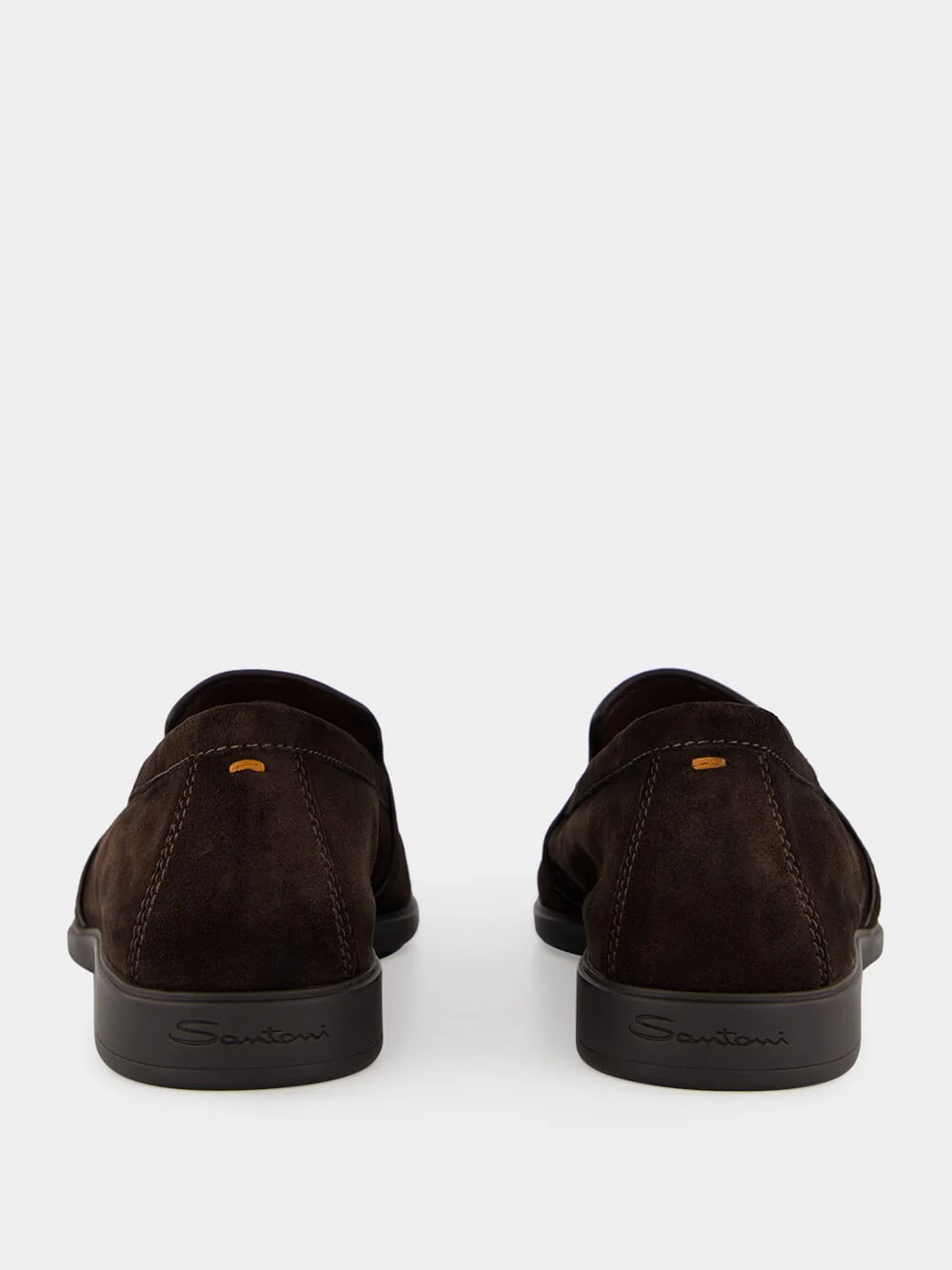Brown Suede Calf Leather Loafers - Image 6