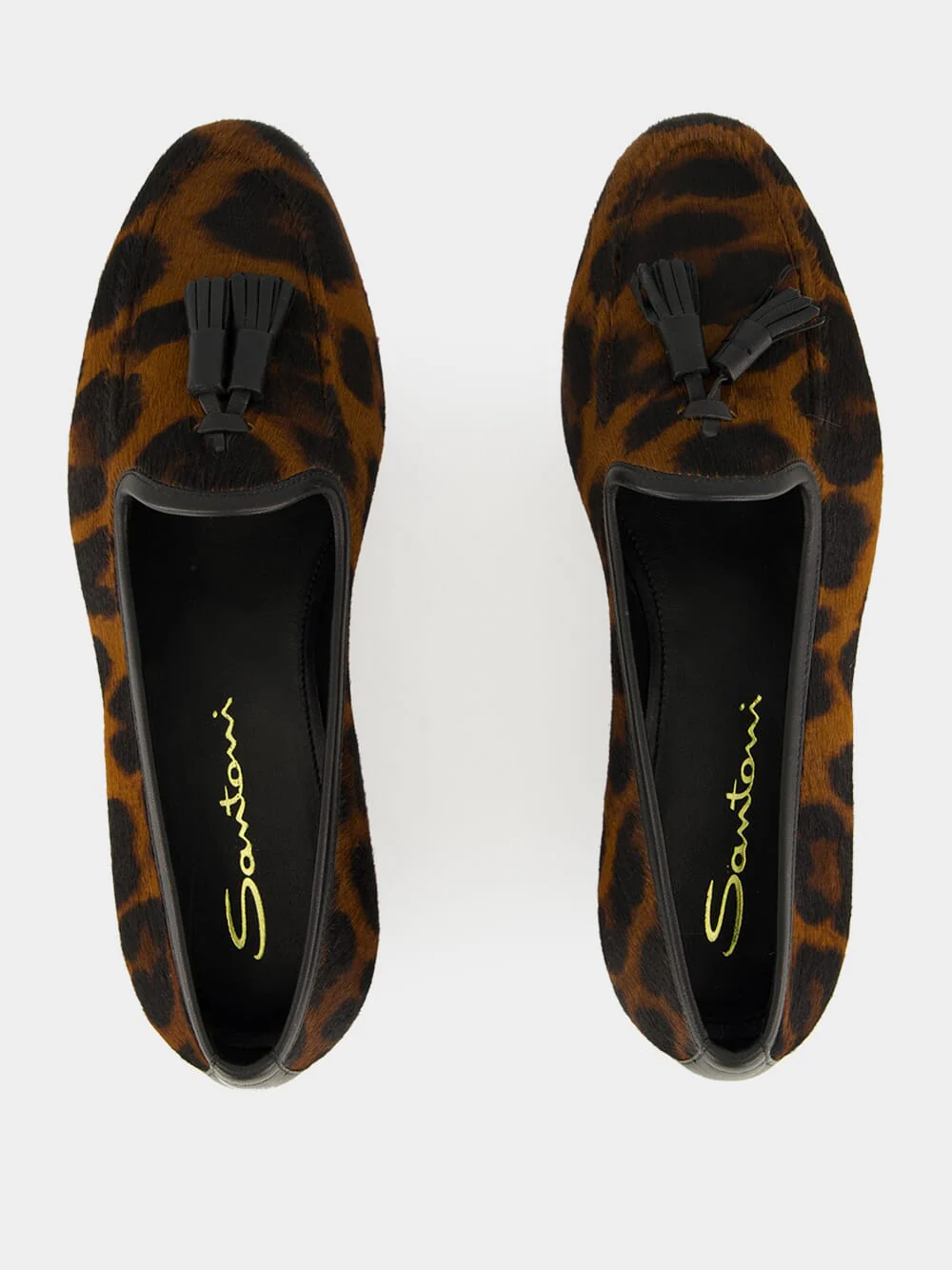 Brown Suede Tassel Loafers - Image 4