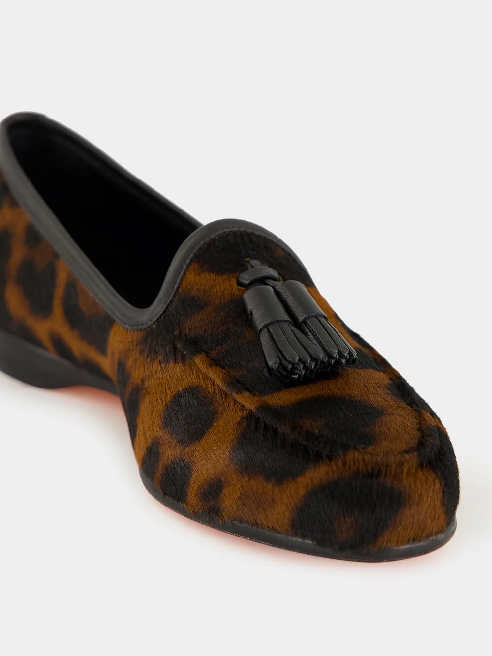 Brown Suede Tassel Loafers - Image 6
