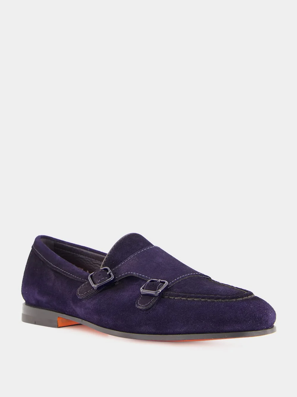 Dark Blue Dong Suede Formal Loafers - Image 2