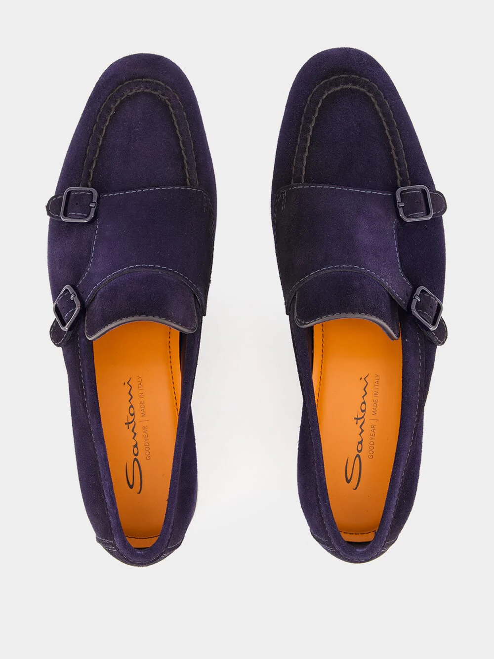 Dark Blue Dong Suede Formal Loafers - Image 4