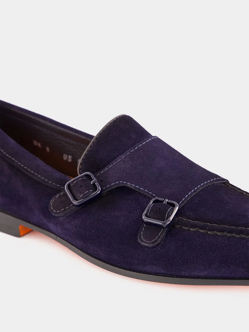 Dark Blue Dong Suede Formal Loafers - Image 7