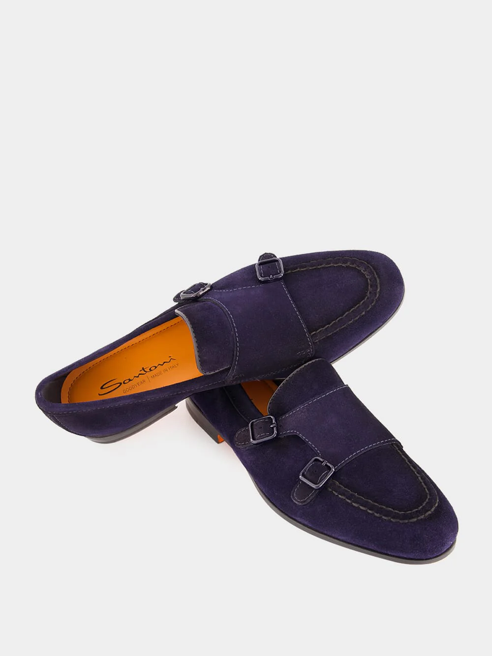 Dark Blue Dong Suede Formal Loafers - Image 8