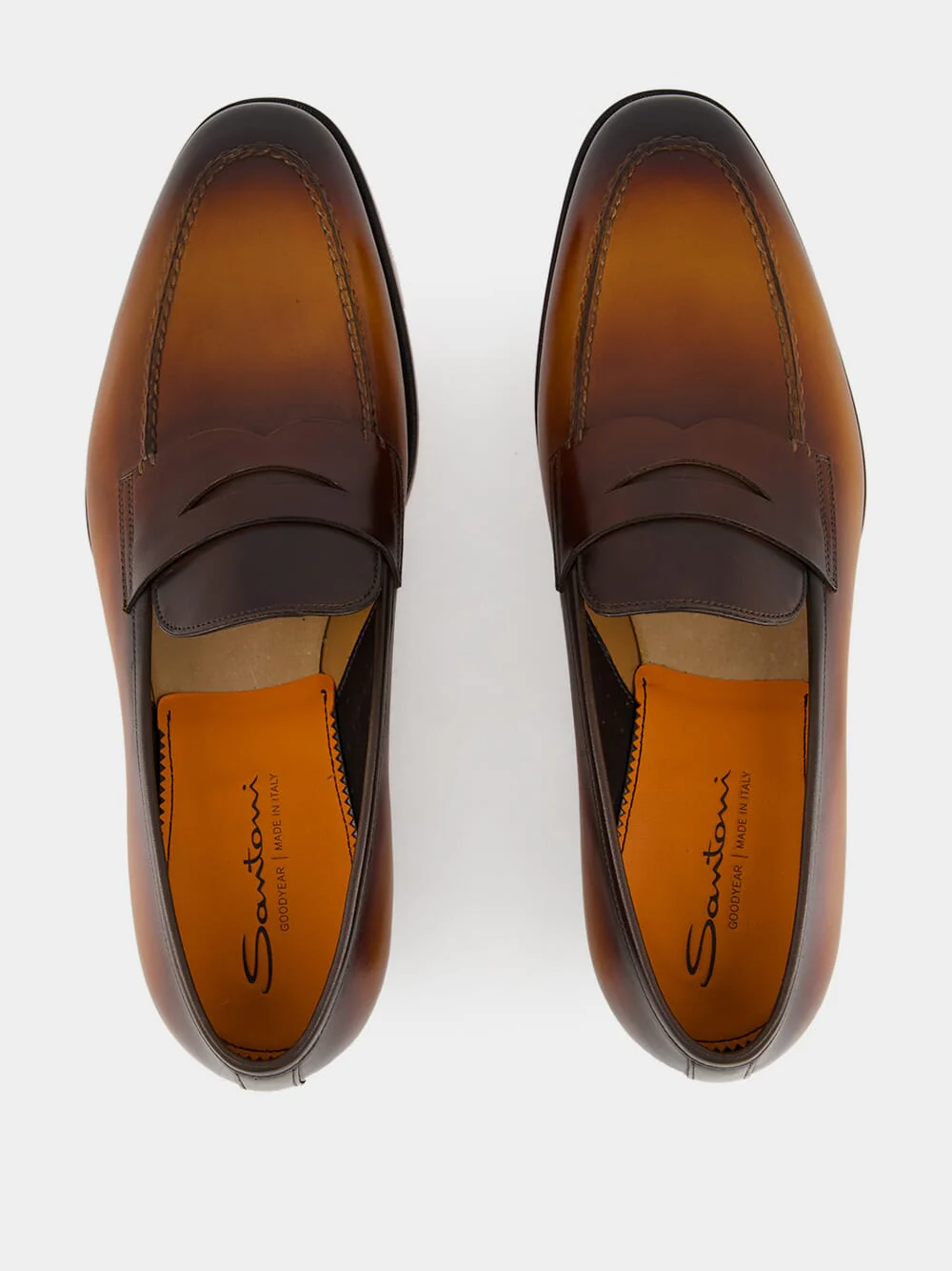 Dark Brown Leather Penny Loafer - Image 13